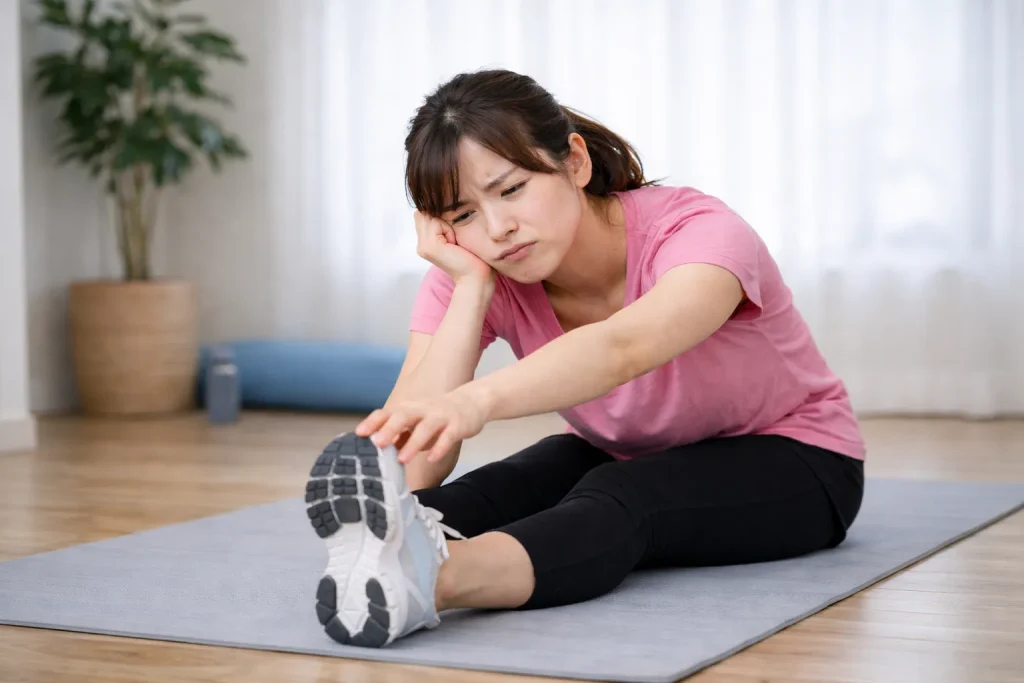 悩んでいる女性